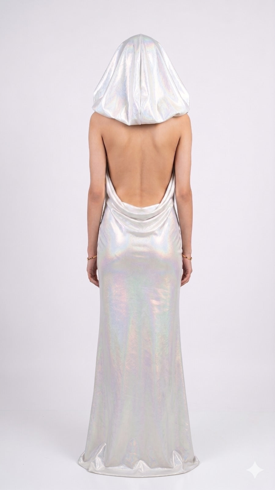 AMORE 26108 - Maxi Dress (Iridescent Polyester)
