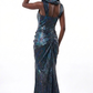 AMORE 26110 - Maxi Dress (Iridescent Polyester)