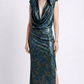 AMORE 26108 - Maxi Dress (Iridescent Polyester)