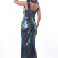 AMORE 26110 - Maxi Dress (Iridescent Polyester)