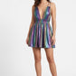 AMORE 26103 - Mini Dress (Iridescent Polyester)