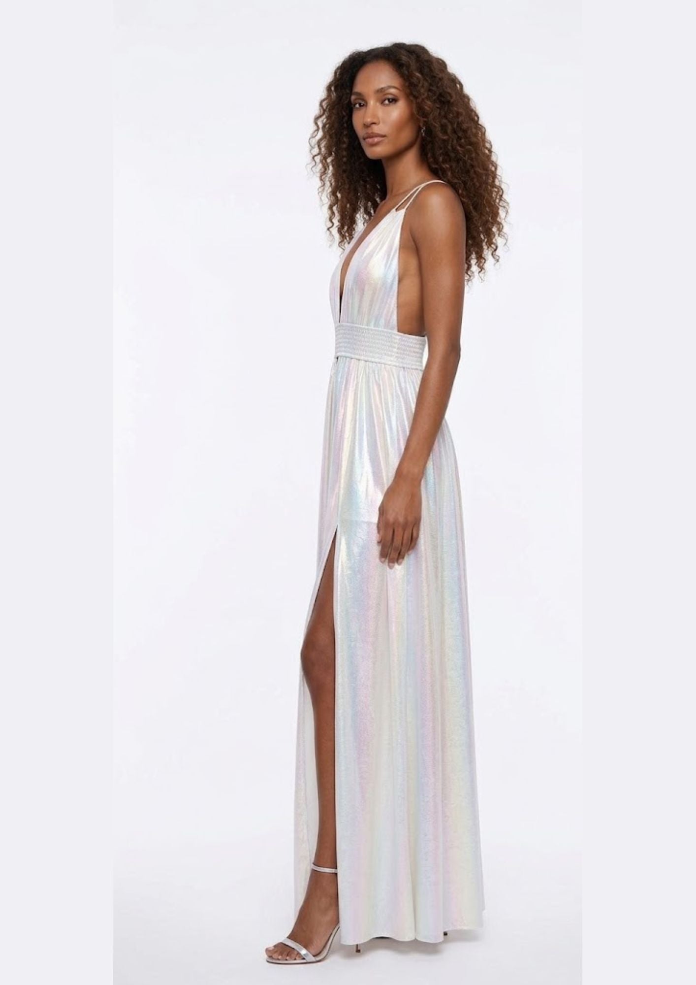 AMORE 26104 - Maxi Dress (Iridescent Polyester)