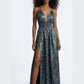 AMORE 26104 - Maxi Dress (Iridescent Polyester)