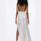 AMORE 26104 - Maxi Dress (Iridescent Polyester)