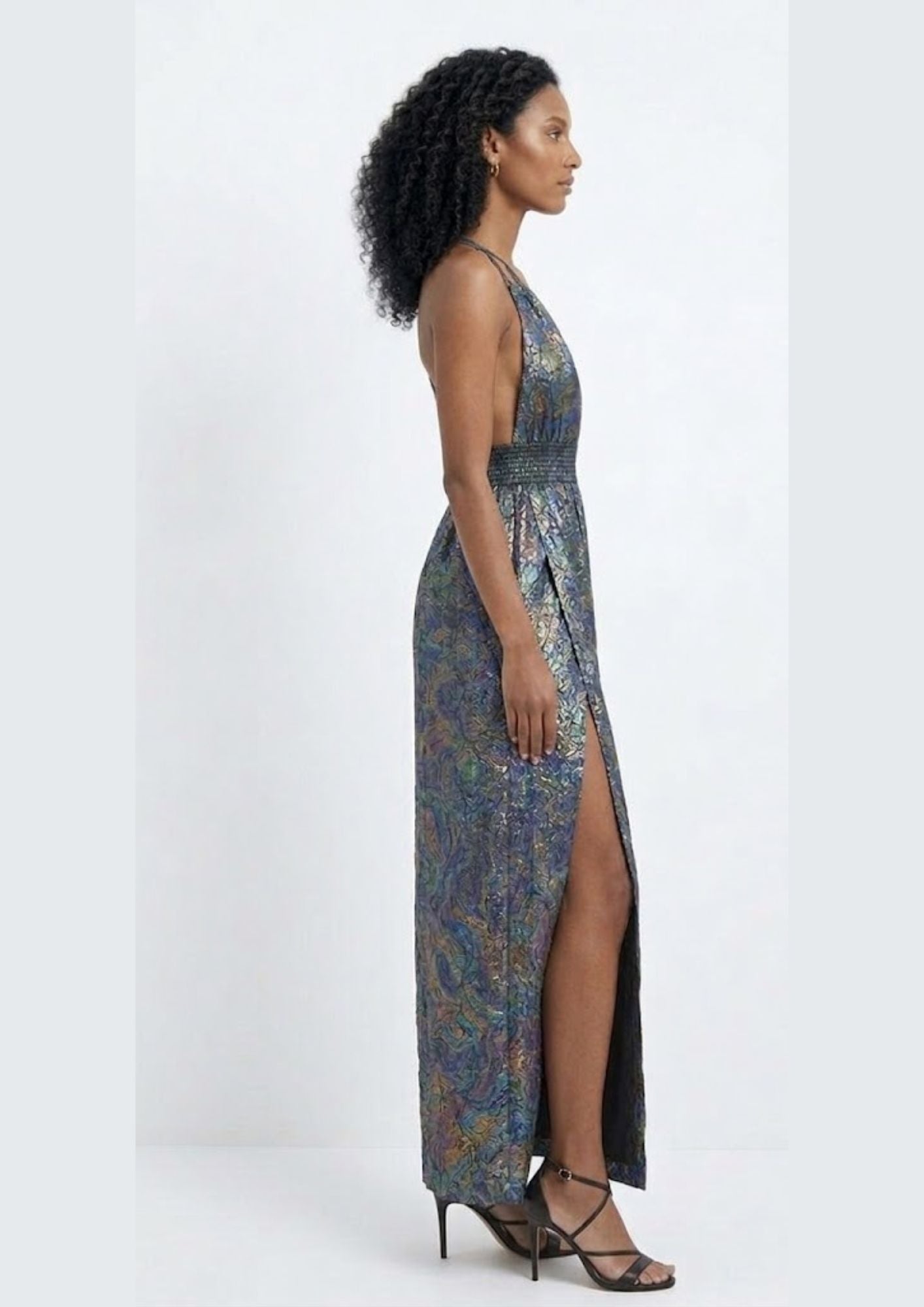AMORE 26104 - Maxi Dress (Iridescent Polyester)