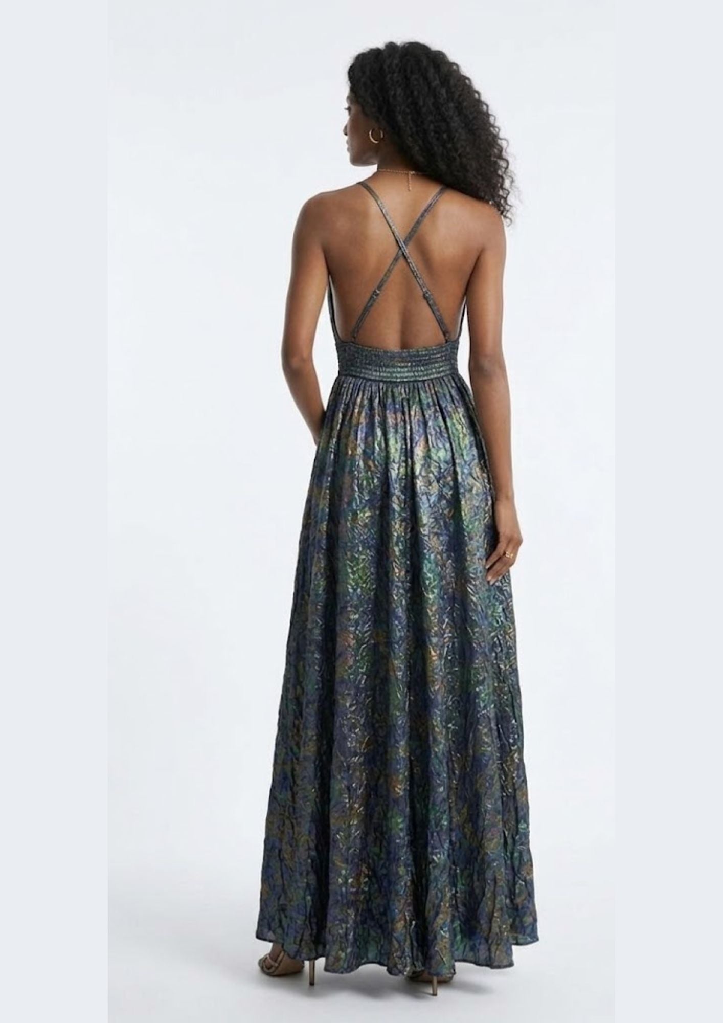 AMORE 26104 - Maxi Dress (Iridescent Polyester)