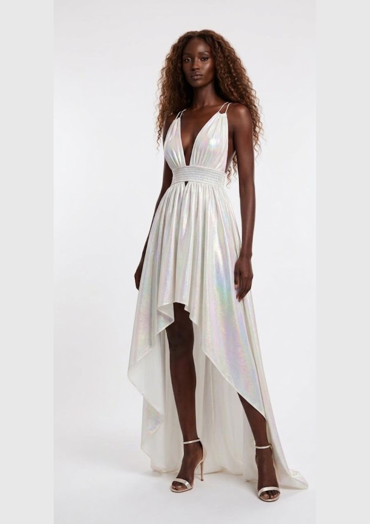 AMORE 26105 - Maxi Dress (Iridescent Polyester)