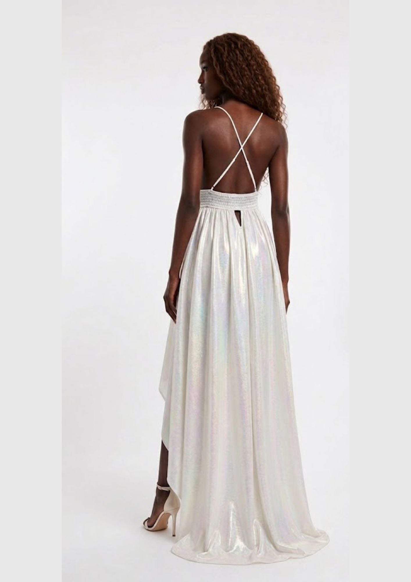AMORE 26105 - Maxi Dress (Iridescent Polyester)