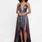 AMORE 26105 - Maxi Dress (Iridescent Polyester)