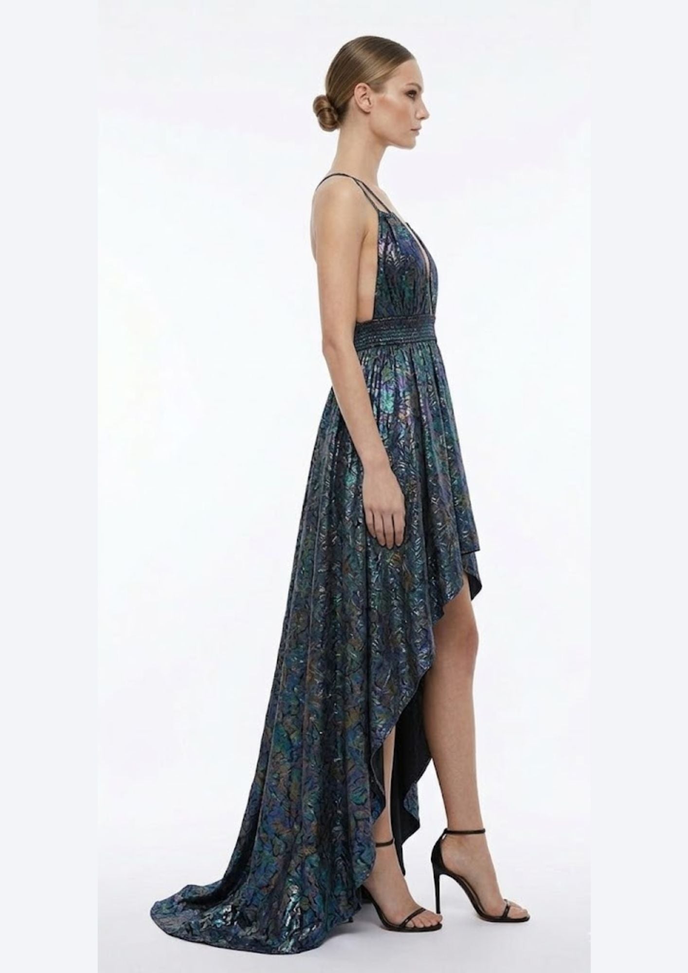 AMORE 26105 - Maxi Dress (Iridescent Polyester)