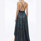 AMORE 26105 - Maxi Dress (Iridescent Polyester)