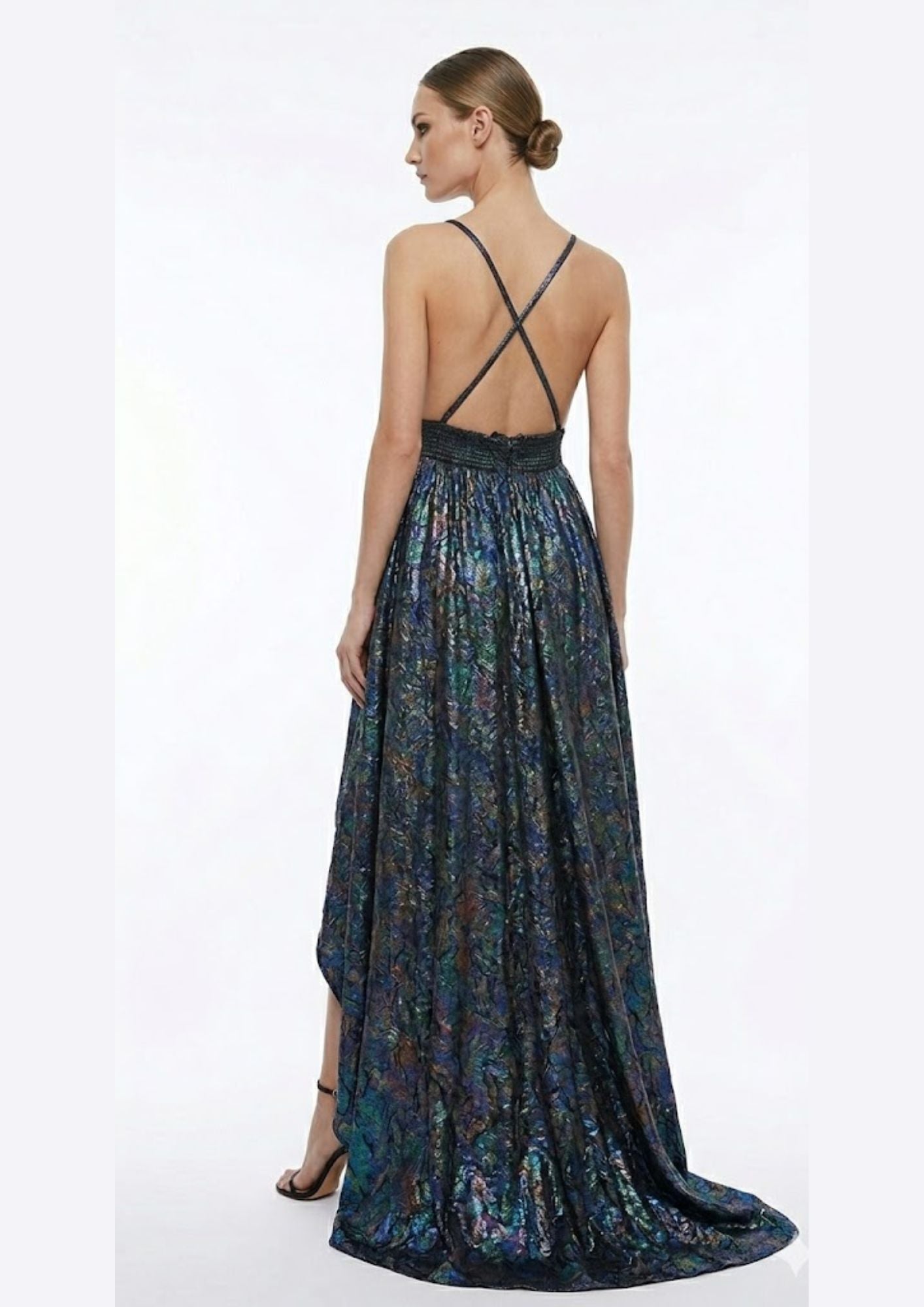 AMORE 26105 - Maxi Dress (Iridescent Polyester)