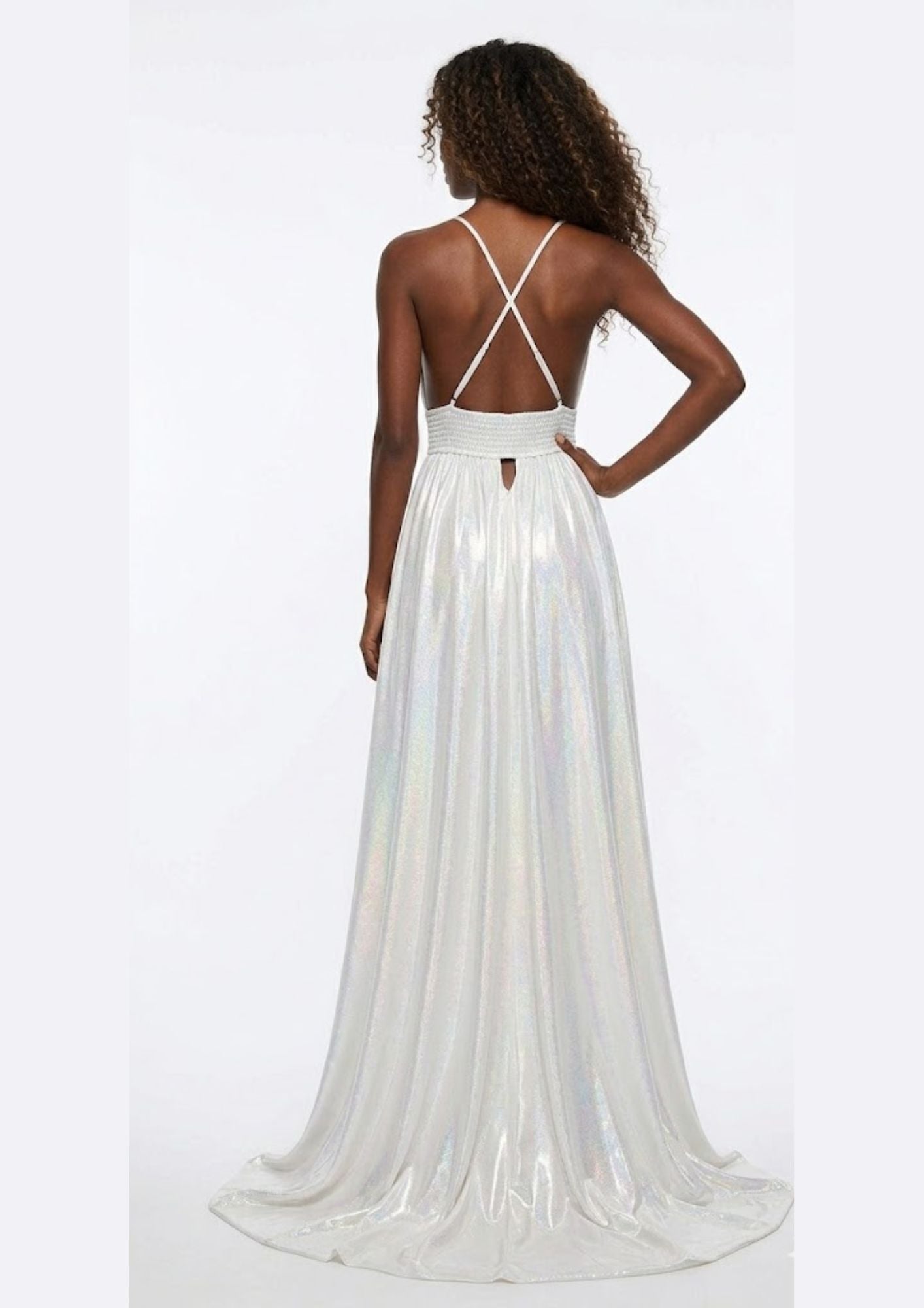 AMORE 26106 - Maxi Dress (Iridescent Polyester)