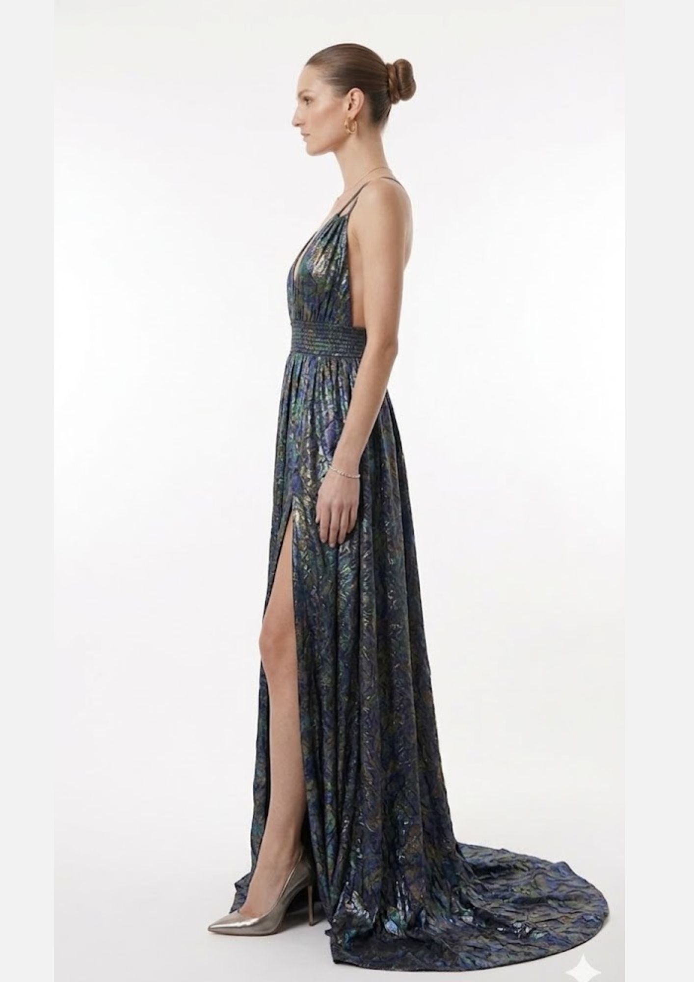 AMORE 26106 - Maxi Dress (Iridescent Polyester)