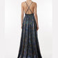 AMORE 26106 - Maxi Dress (Iridescent Polyester)