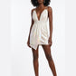 AMORE 26107 - Mini Skirt Dress (Iridescent Polyester)