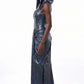 AMORE 26110 - Maxi Dress (Iridescent Polyester)