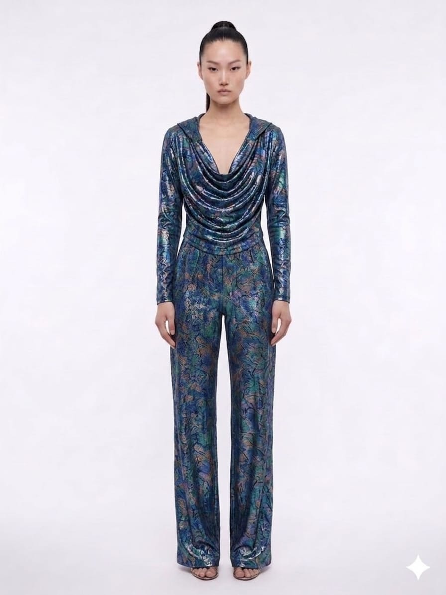AMORE 26109 - Playsuit (Iridescent Polyester)