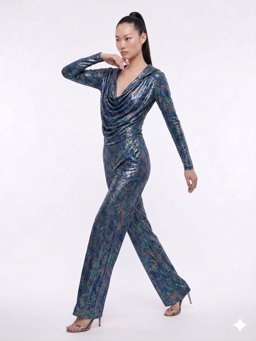 AMORE 26109 - Playsuit (Iridescent Polyester)