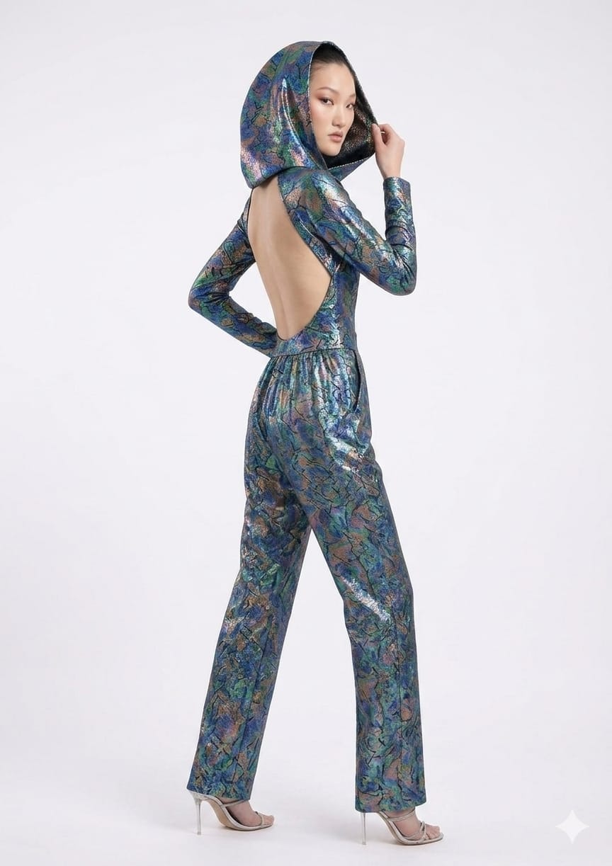 AMORE 26109 - Playsuit (Iridescent Polyester)